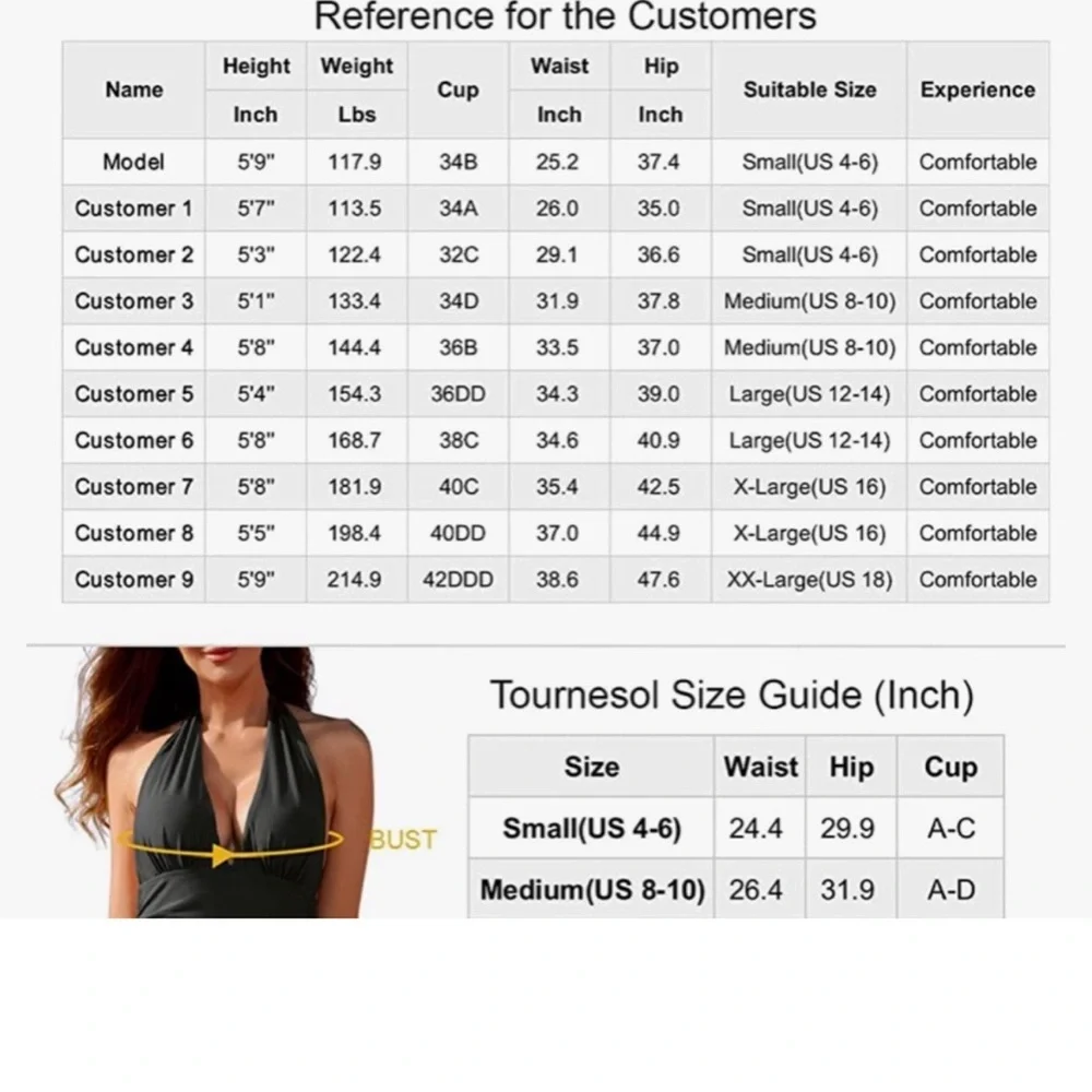 NWT Tournesol One Piece Black Swimsuit Cut Out V Neck Cross-Back Straps, Large